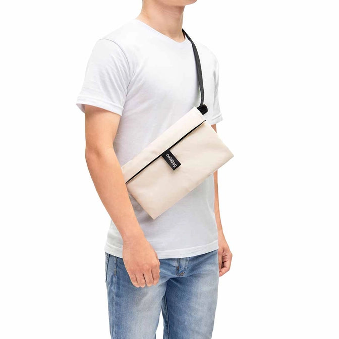 Notabag Crossbody - Cream - resirkulert